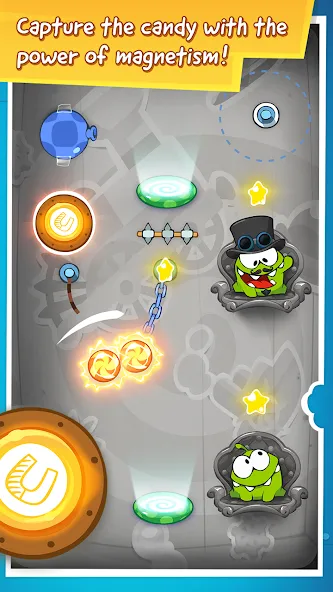 Cut the Rope: Time Travel (Сат зе Роуп)  [МОД Menu] Screenshot 2