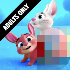 Взломанная Bunniiies - Uncensored Rabbit (Банниииз)  [МОД Много монет] - последняя версия apk на Андроид