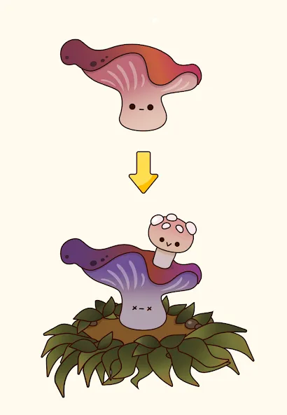 Mushroom Stories Clicker  [МОД Menu] Screenshot 2