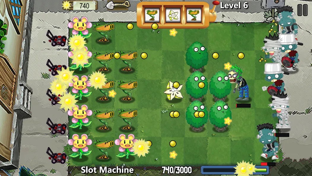 Plants' War  [МОД Unlocked] Screenshot 1