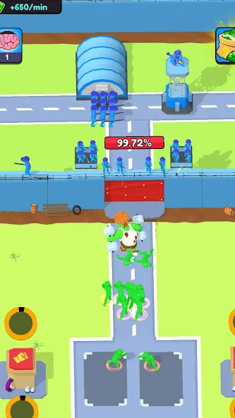 Zombie Factory Attack (Зомби Фабричное Нападение)  [МОД Unlimited Money] Screenshot 5