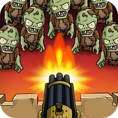 Скачать взломанную Zombie War Idle Defense Game (Зомби Война)  [МОД Menu] - полная версия apk на Андроид