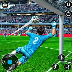 Скачать взлом Soccer Games Football 2022  [МОД Mega Pack] - полная версия apk на Андроид
