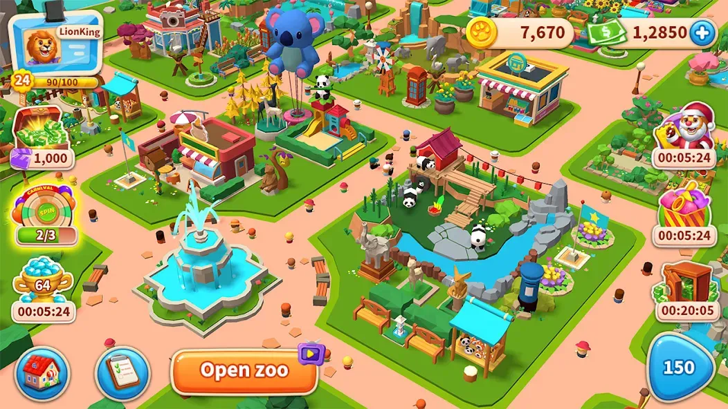 Zoo Tile - Match Puzzle Game (Зу Тайл)  [МОД Много денег] Screenshot 5