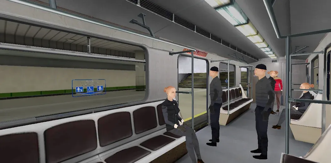 Minsk Subway Simulator  [МОД Меню] Screenshot 5