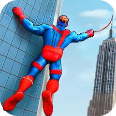 Скачать взломанную Spider Hero:Super City Hero (пайдер Хиро)  [МОД Бесконечные монеты] - полная версия apk на Андроид