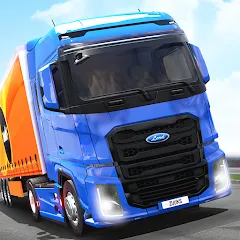 Взломанная Truck Simulator : Europe  [МОД Много монет] - последняя версия apk на Андроид