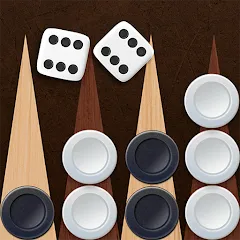 Скачать взломанную Backgammon Plus - Board Game (Бэкгаммон Плюс)  [МОД Много монет] - полная версия apk на Андроид