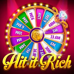 Скачать взлом Hit it Rich! Casino Slots Game  [МОД Unlimited Money] - последняя версия apk на Андроид