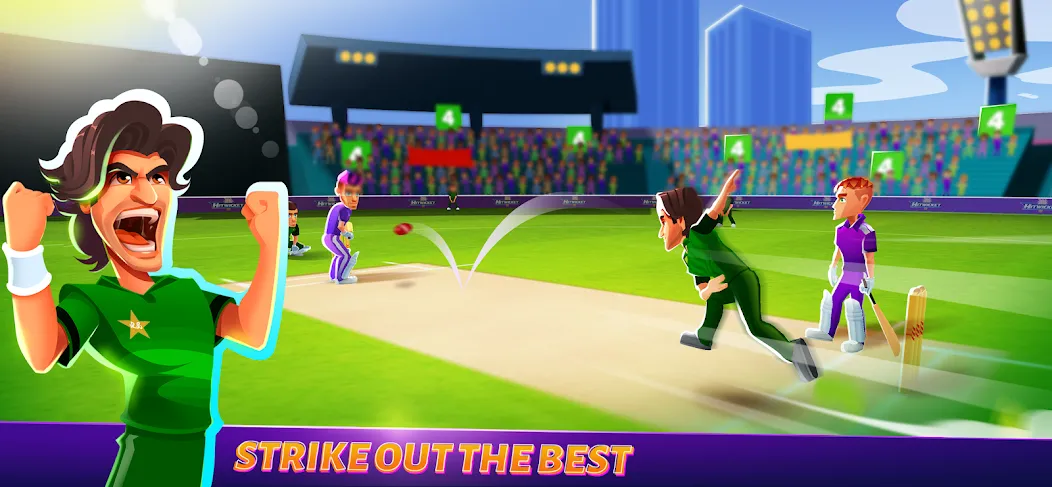 Hitwicket An Epic Cricket Game (Хитвикет)  [МОД Меню] Screenshot 3