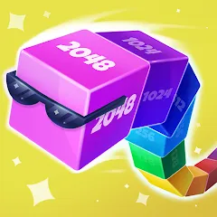 Скачать взломанную Cube Arena 2048: Merge Numbers  [МОД Меню] - последняя версия apk на Андроид