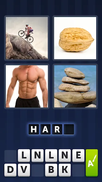 4 Pics 1 Word (Картинки 1 Слово)  [МОД Много денег] Screenshot 2