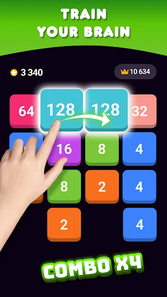 2048: Puzzle Game! Merge Block (Две тысячи сорок восемь)  [МОД Unlimited Money] Screenshot 5