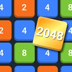 Взлом 2048: Puzzle Game! Merge Block (Две тысячи сорок восемь)  [МОД Unlimited Money] - стабильная версия apk на Андроид