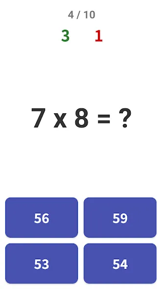 Multiplication Games Math quiz  [МОД Бесконечные монеты] Screenshot 3