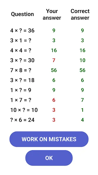 Multiplication Games Math quiz  [МОД Бесконечные монеты] Screenshot 4