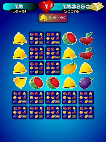 Slot Machine Fruit Memory A (Слотмашина Фруктовая Память А)  [МОД Бесконечные монеты] Screenshot 5