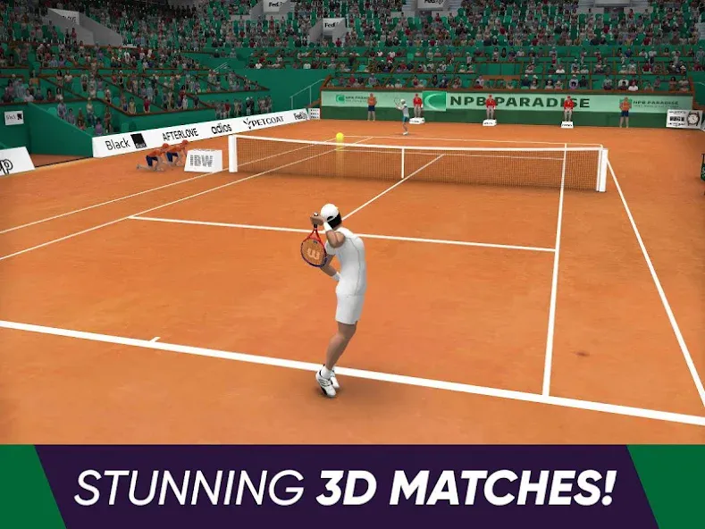 Tennis World Open 2024 - Sport (Теннис Ворлд Опен 2023)  [МОД Много денег] Screenshot 3