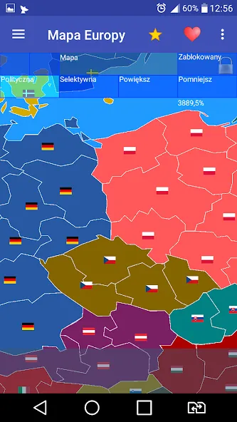 Europe map  [МОД Меню] Screenshot 3