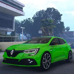 Взлом Renault Megane RS Simulator (Рено Меган  Симулятор)  [МОД Бесконечные деньги] - полная версия apk на Андроид