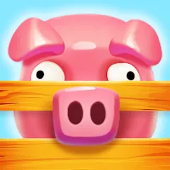 Взломанная Farm Jam: Animal Parking Game (Фарм Джам)  [МОД Много монет] - полная версия apk на Андроид