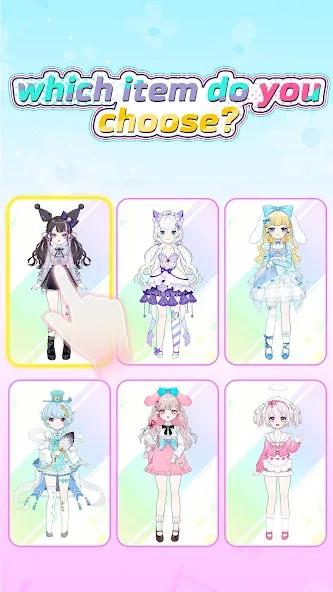 Dress Up! Shining Anime Star  [МОД Unlocked] Screenshot 3