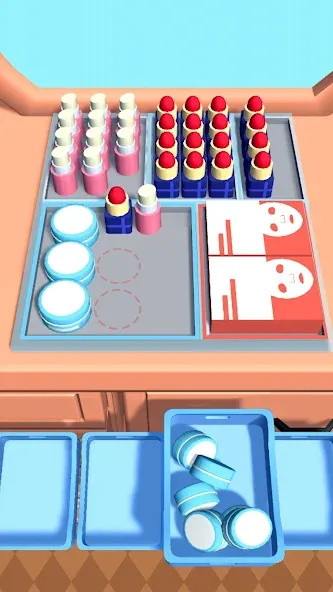 Fill Up Fridge：Organizing Game  [МОД Бесконечные деньги] Screenshot 3