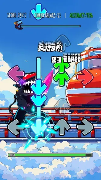 Music Rhythm Battle Night  [МОД Mega Pack] Screenshot 1