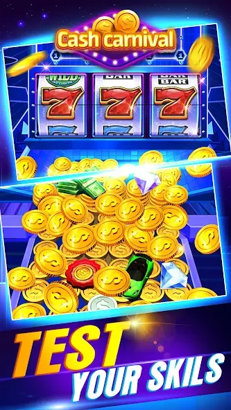 Cash Carnival Coin Pusher Game (Кэш Карнавал Монетный Толкатель Игра)  [МОД Меню] Screenshot 3