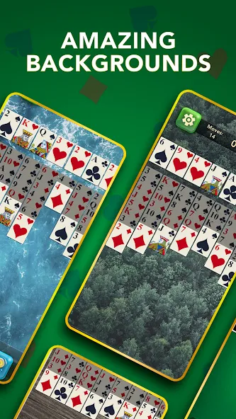 FreeCell Classic Card Game (ФриСел Классическая карточная игра)  [МОД Unlocked] Screenshot 2