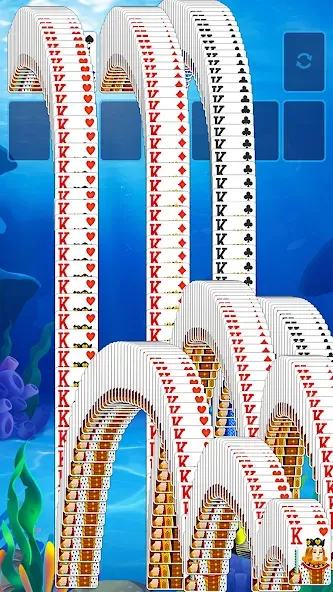 Solitaire Fish  [МОД Бесконечные монеты] Screenshot 5