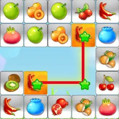 Скачать взлом Link fruits - fruit match pair  [МОД Mega Pack] - стабильная версия apk на Андроид