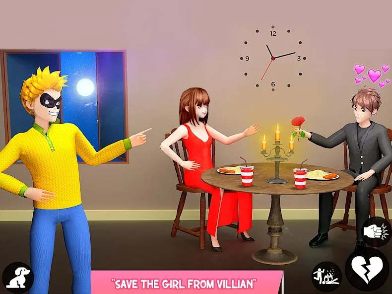 Save the Date 3D: Life Games (Сейв зе Дэйт 3Д)  [МОД Бесконечные монеты] Screenshot 5