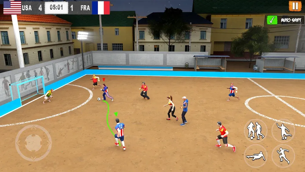 Street Football: Futsal Games (Стрит Футбол)  [МОД Много монет] Screenshot 3