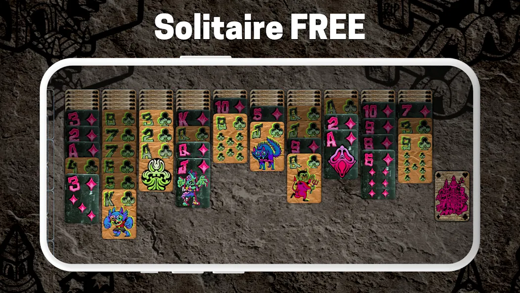 FLICK SOLITAIRE - Card Games (ФЛИКК)  [МОД Mega Pack] Screenshot 3