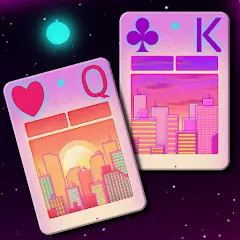 Взлом FLICK SOLITAIRE - Card Games (ФЛИКК)  [МОД Mega Pack] - последняя версия apk на Андроид