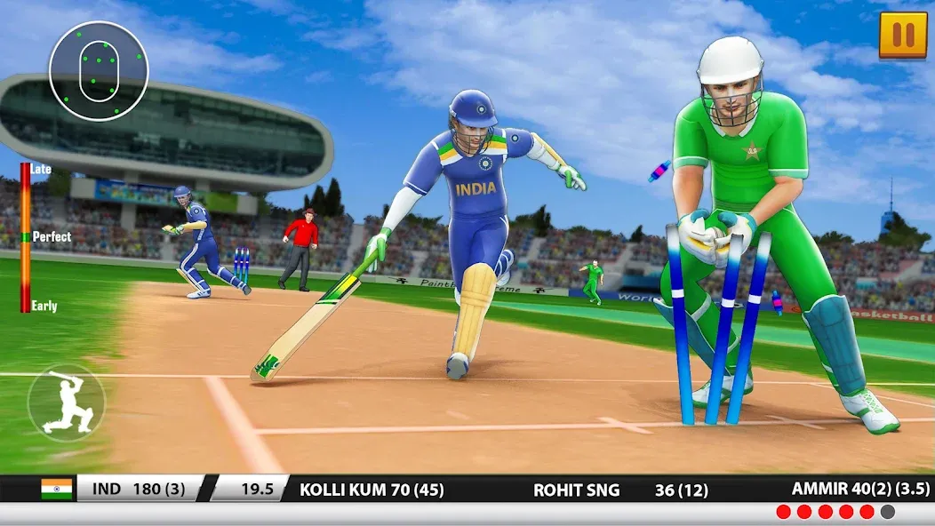 World Cricket Games :T20 Cup (Ворлд Крикет Геймс)  [МОД Бесконечные монеты] Screenshot 1