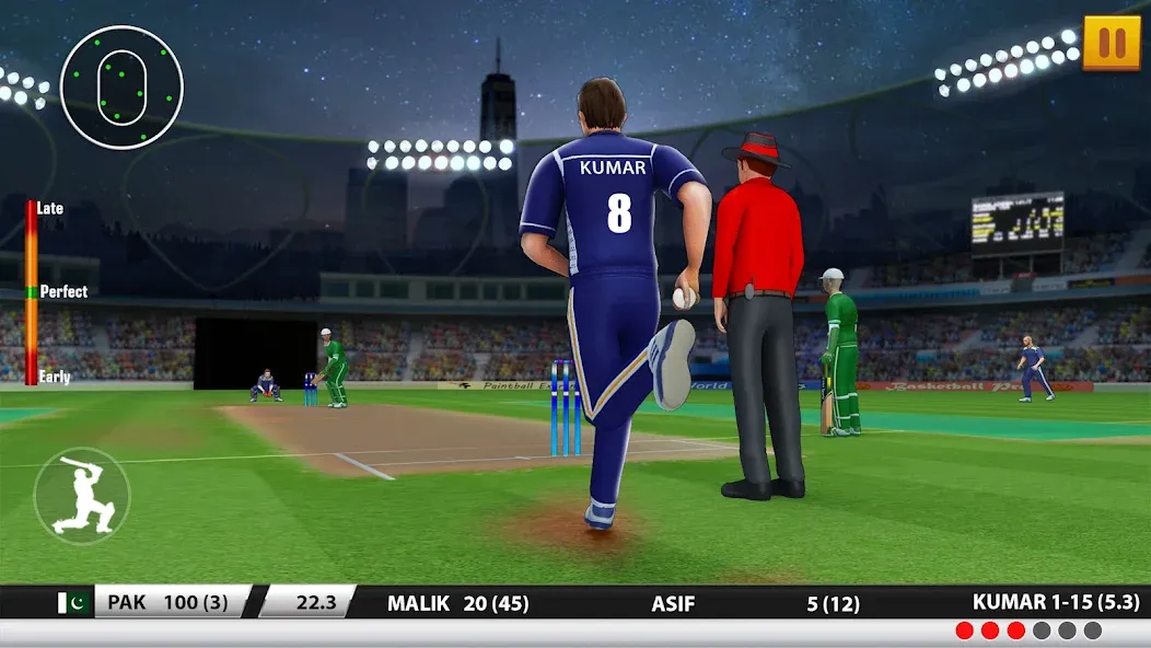 World Cricket Games :T20 Cup (Ворлд Крикет Геймс)  [МОД Бесконечные монеты] Screenshot 2