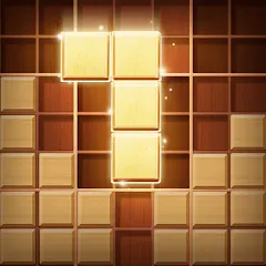 Скачать взлом Wood Block Puzzle (Вуд Блок Пазл)  [МОД Много денег] - стабильная версия apk на Андроид