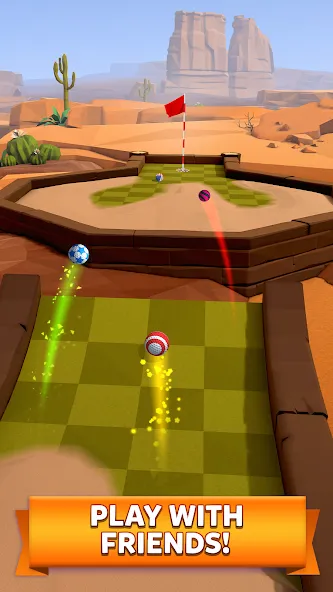 Golf Battle (Гольф баттл)  [МОД Бесконечные деньги] Screenshot 3