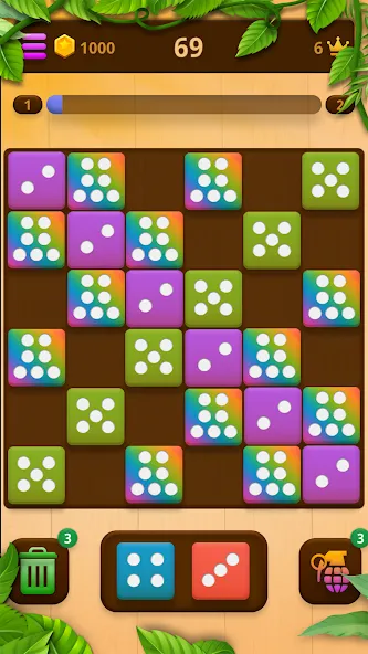 Seven Dots - Merge Puzzle  [МОД Бесконечные монеты] Screenshot 3