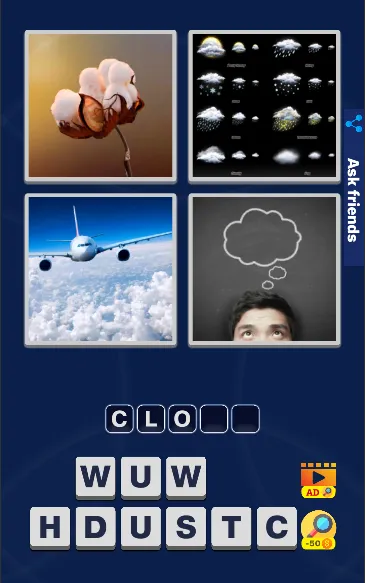 4 Pics 1 Word Quiz Game  [МОД Бесконечные монеты] Screenshot 3