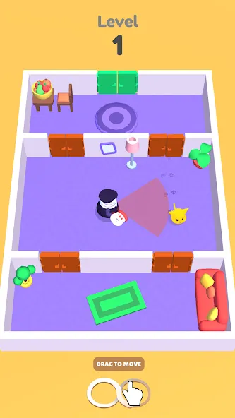 Cat Escape (Кэт Эскеип)  [МОД Menu] Screenshot 1