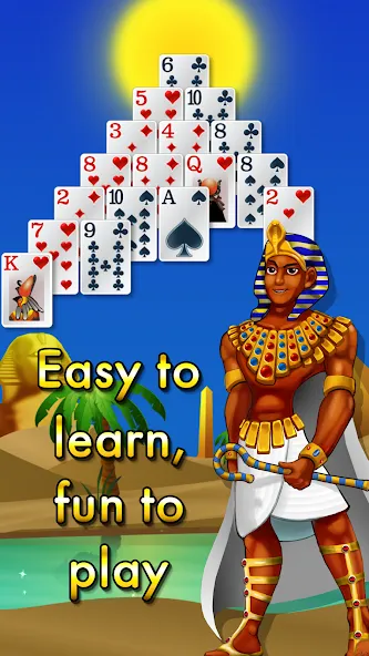 Pyramid Solitaire - Egypt (Пирамиды пасьянс)  [МОД Menu] Screenshot 3