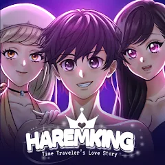 Взломанная HaremKing - Waifu Dating Sim (ХаремКинг)  [МОД Меню] - последняя версия apk на Андроид