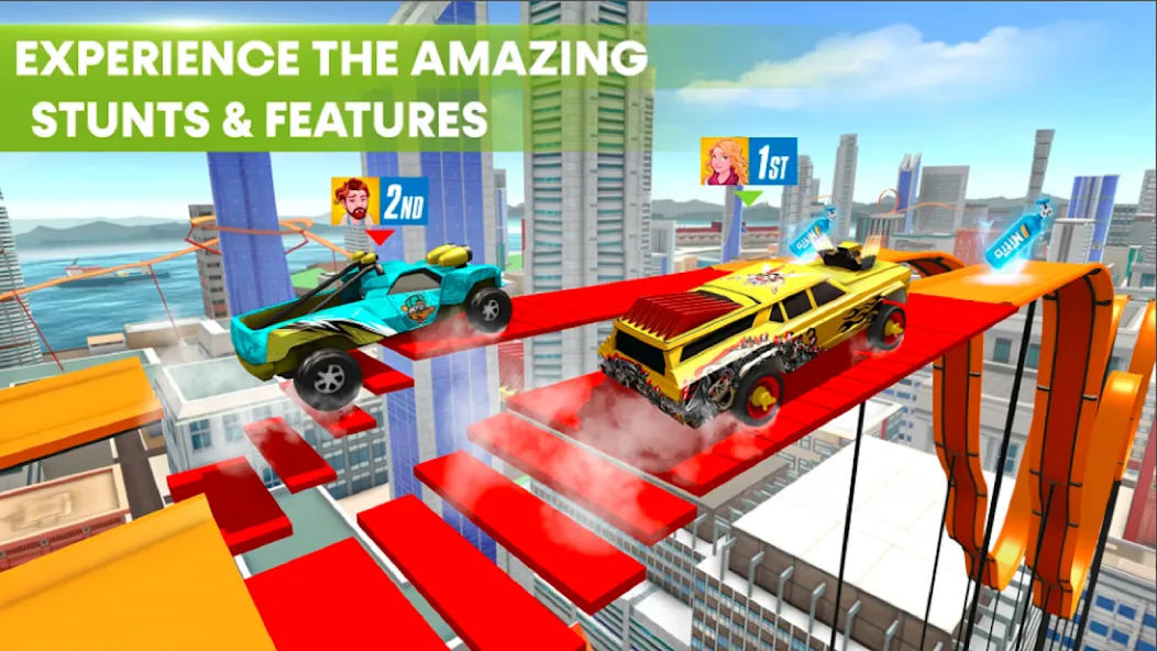 Race Off - Monster Truck Games  [МОД Меню] Screenshot 2