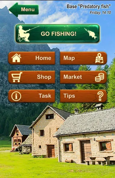 Fishing Baron - fishing game  [МОД Меню] Screenshot 1