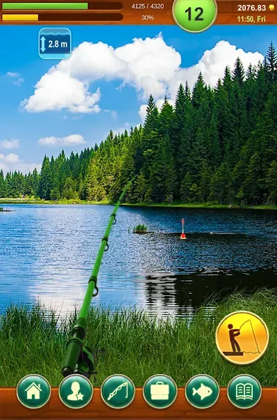 Fishing Baron - fishing game  [МОД Меню] Screenshot 2