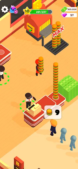 Burger Please!  [МОД Unlimited Money] Screenshot 1