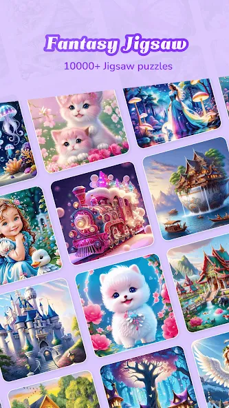 Fantasy Jigsaw - HD Puzzle (Фэнтези Пазл)  [МОД Mega Pack] Screenshot 1